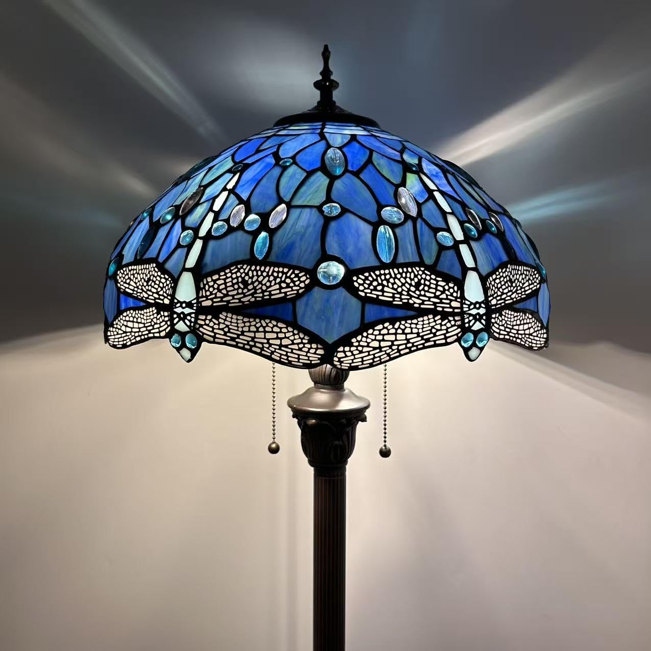 h*i様 Lumignon リボンバストフラッフィートップス ライトブルー Brook Lampshade – Bunny Williams Home